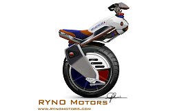 Video: Ryno Motors uvádí na trh motorku s jedním kolem
